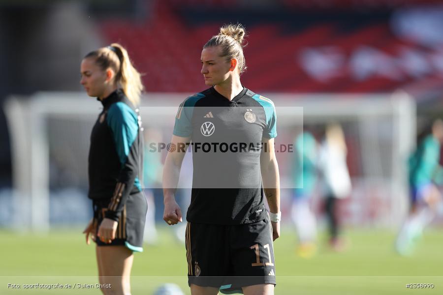 Alexandra Popp, Max-Morlock-Stadion, Nürnberg, 12.04.2023, sport, action, Fussball, DFB, FIFA, UEFA, Freundschaftsspiel, BRA, GER, Frauen-Nationalmannschaft, Brasilien, Deutschland - Bild-ID: 2358990 Alexandra Popp, Max-Morlock-Stadion, Nürnberg, 12.04.2023, sport, action, Fussball, DFB, FIFA, UEFA, Freundschaftsspiel, BRA, GER, Frauen-Nationalmannschaft, Brasilien, Deutschland - Bild-ID: 2358990