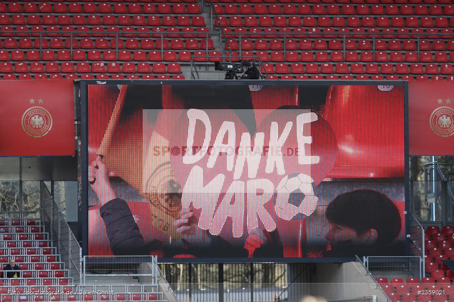 Danke, Screen, Videowall, Max-Morlock-Stadion, Nürnberg, 12.04.2023, sport, action, Fussball, DFB, FIFA, UEFA, Freundschaftsspiel, BRA, GER, Frauen-Nationalmannschaft, Brasilien, Deutschland - Bild-ID: 2359021 Danke, Screen, Videowall, Max-Morlock-Stadion, Nürnberg, 12.04.2023, sport, action, Fussball, DFB, FIFA, UEFA, Freundschaftsspiel, BRA, GER, Frauen-Nationalmannschaft, Brasilien, Deutschland - Bild-ID: 2359021