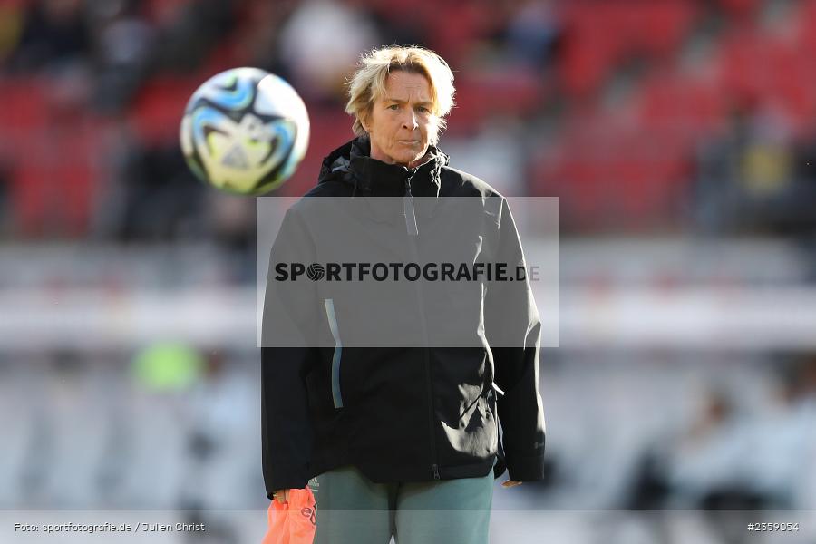Martina Voss-Tecklenburg, Max-Morlock-Stadion, Nürnberg, 12.04.2023, sport, action, Fussball, DFB, FIFA, UEFA, Freundschaftsspiel, BRA, GER, Frauen-Nationalmannschaft, Brasilien, Deutschland - Bild-ID: 2359054