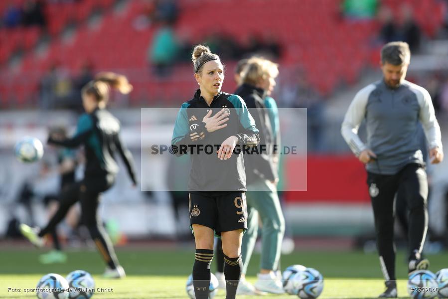 Svenja Huth, Max-Morlock-Stadion, Nürnberg, 12.04.2023, sport, action, Fussball, DFB, FIFA, UEFA, Freundschaftsspiel, BRA, GER, Frauen-Nationalmannschaft, Brasilien, Deutschland - Bild-ID: 2359060