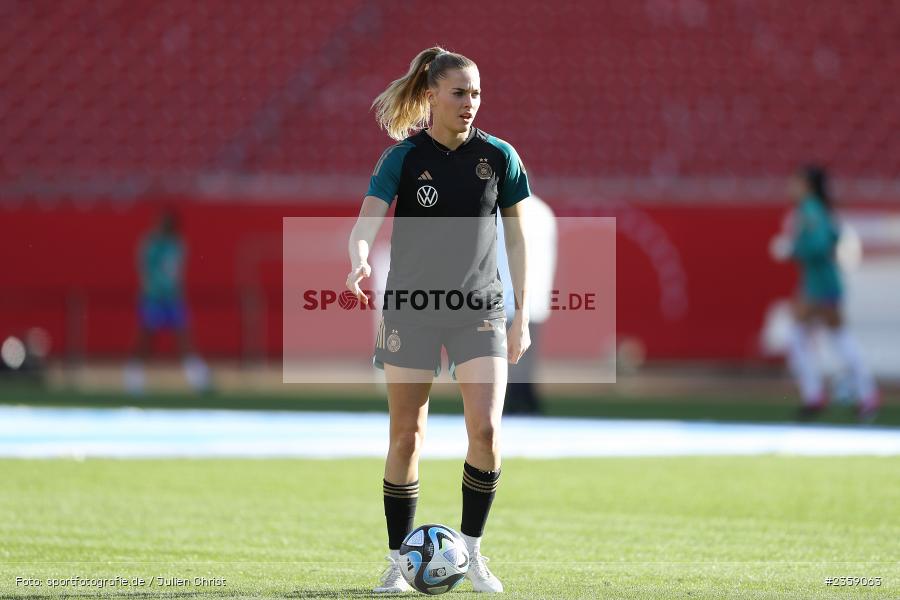 Laura Freigang, Max-Morlock-Stadion, Nürnberg, 12.04.2023, sport, action, Fussball, DFB, FIFA, UEFA, Freundschaftsspiel, BRA, GER, Frauen-Nationalmannschaft, Brasilien, Deutschland - Bild-ID: 2359063