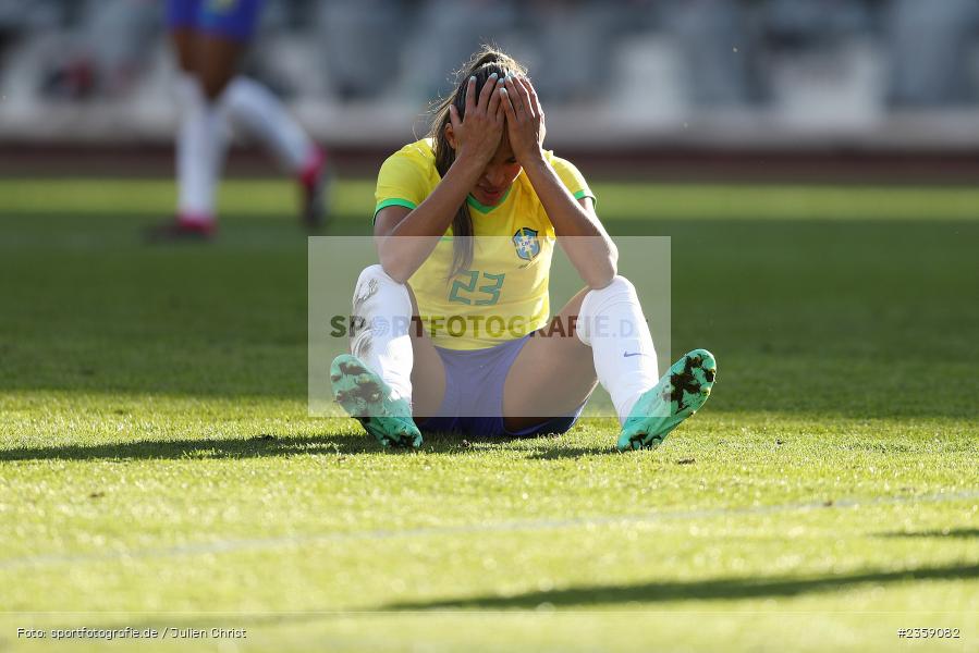 Gabi Nunes, Max-Morlock-Stadion, Nürnberg, 12.04.2023, sport, action, Fussball, DFB, FIFA, UEFA, Freundschaftsspiel, BRA, GER, Frauen-Nationalmannschaft, Brasilien, Deutschland - Bild-ID: 2359082