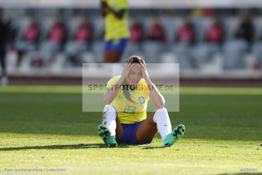 Gabi Nunes, Max-Morlock-Stadion, Nürnberg, 12.04.2023, sport, action, Fussball, DFB, FIFA, UEFA, Freundschaftsspiel, BRA, GER, Frauen-Nationalmannschaft, Brasilien, Deutschland - Bild-ID: 2359083