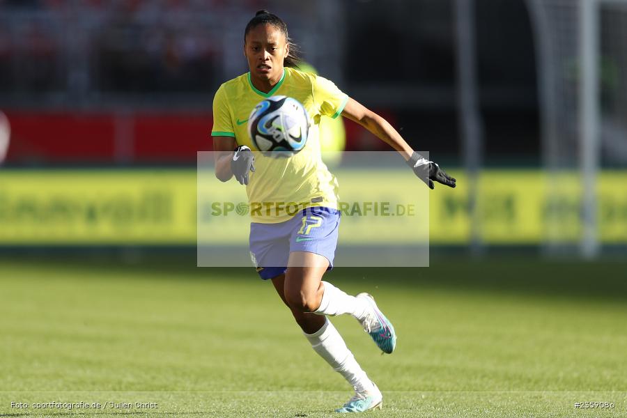 Ary Borges, Max-Morlock-Stadion, Nürnberg, 12.04.2023, sport, action, Fussball, DFB, FIFA, UEFA, Freundschaftsspiel, BRA, GER, Frauen-Nationalmannschaft, Brasilien, Deutschland - Bild-ID: 2359086