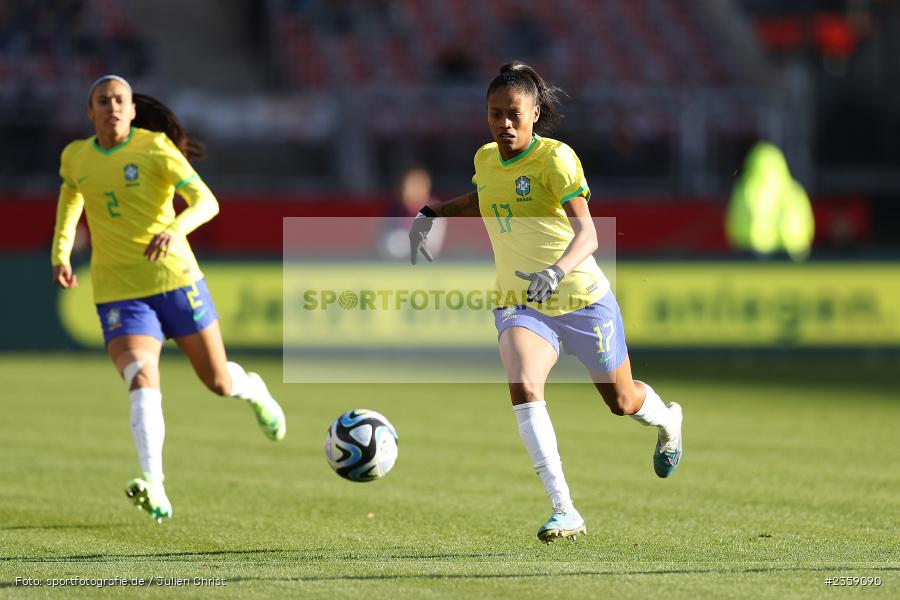 Ary Borges, Max-Morlock-Stadion, Nürnberg, 12.04.2023, sport, action, Fussball, DFB, FIFA, UEFA, Freundschaftsspiel, BRA, GER, Frauen-Nationalmannschaft, Brasilien, Deutschland - Bild-ID: 2359090