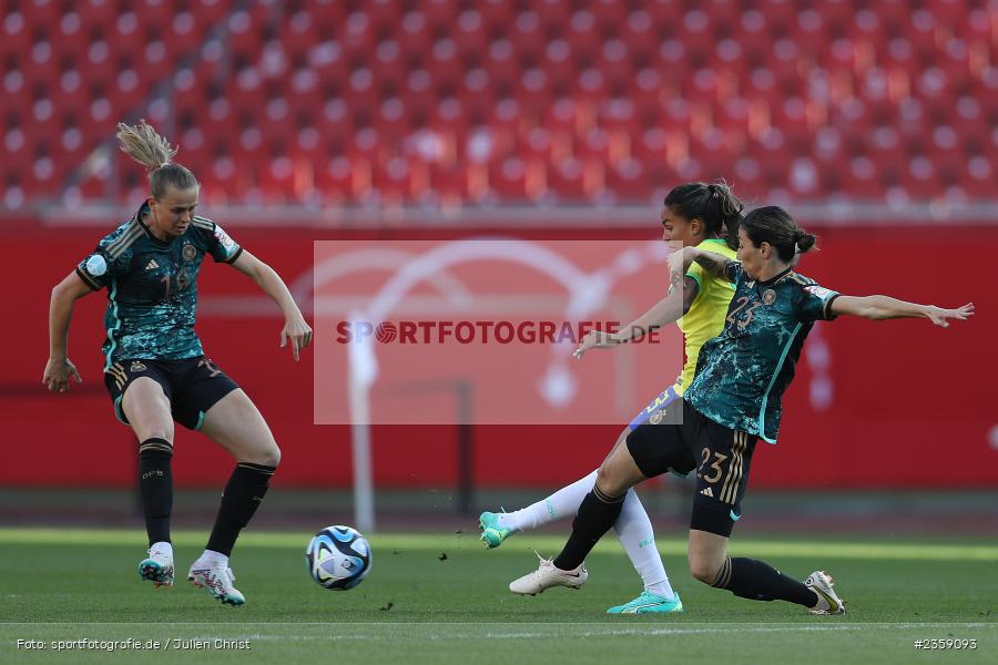 Gabi Nunes, Max-Morlock-Stadion, Nürnberg, 12.04.2023, sport, action, Fussball, DFB, FIFA, UEFA, Freundschaftsspiel, BRA, GER, Frauen-Nationalmannschaft, Brasilien, Deutschland - Bild-ID: 2359093