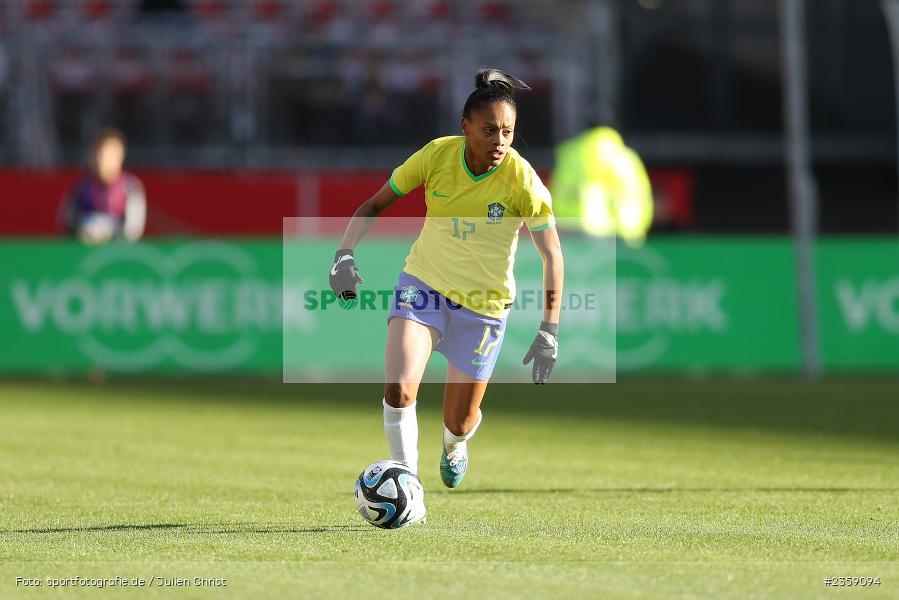 Ary Borges, Max-Morlock-Stadion, Nürnberg, 12.04.2023, sport, action, Fussball, DFB, FIFA, UEFA, Freundschaftsspiel, BRA, GER, Frauen-Nationalmannschaft, Brasilien, Deutschland - Bild-ID: 2359094