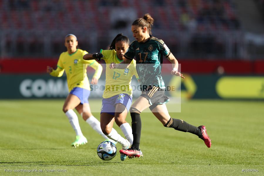 Ary Borges, Max-Morlock-Stadion, Nürnberg, 12.04.2023, sport, action, Fussball, DFB, FIFA, UEFA, Freundschaftsspiel, BRA, GER, Frauen-Nationalmannschaft, Brasilien, Deutschland - Bild-ID: 2359096