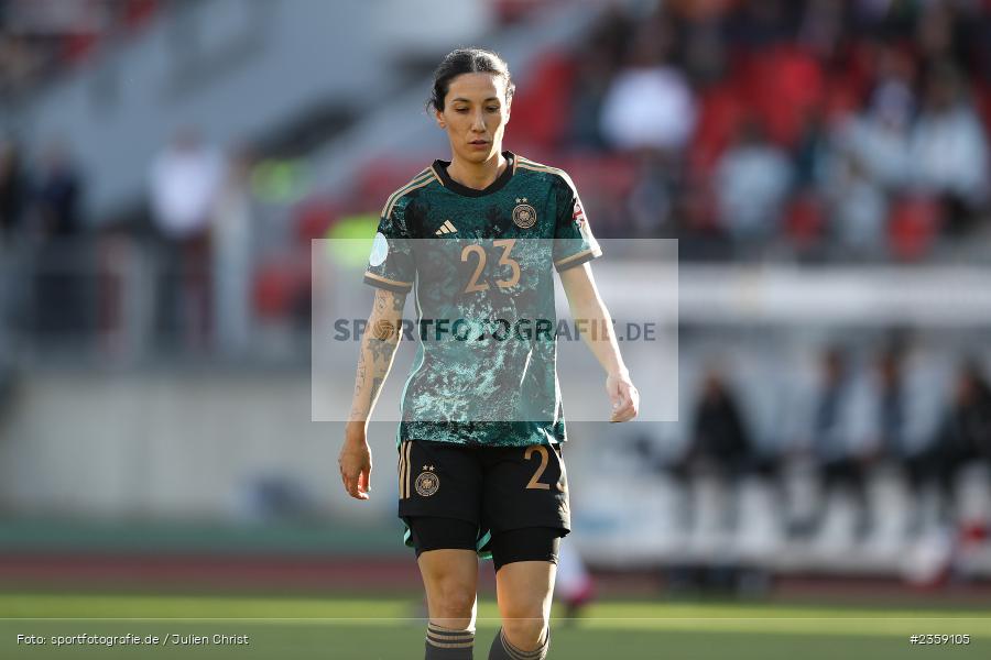 Sara Doorsoun, Max-Morlock-Stadion, Nürnberg, 12.04.2023, sport, action, Fussball, DFB, FIFA, UEFA, Freundschaftsspiel, BRA, GER, Frauen-Nationalmannschaft, Brasilien, Deutschland - Bild-ID: 2359105