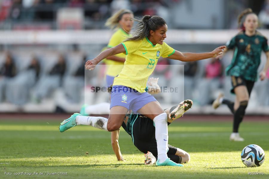 Gabi Nunes, Max-Morlock-Stadion, Nürnberg, 12.04.2023, sport, action, Fussball, DFB, FIFA, UEFA, Freundschaftsspiel, BRA, GER, Frauen-Nationalmannschaft, Brasilien, Deutschland - Bild-ID: 2359110