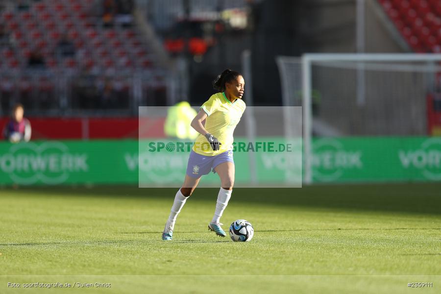 Ary Borges, Max-Morlock-Stadion, Nürnberg, 12.04.2023, sport, action, Fussball, DFB, FIFA, UEFA, Freundschaftsspiel, BRA, GER, Frauen-Nationalmannschaft, Brasilien, Deutschland - Bild-ID: 2359111