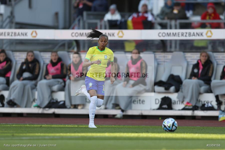 Adriana Silva, Max-Morlock-Stadion, Nürnberg, 12.04.2023, sport, action, Fussball, DFB, FIFA, UEFA, Freundschaftsspiel, BRA, GER, Frauen-Nationalmannschaft, Brasilien, Deutschland - Bild-ID: 2359138