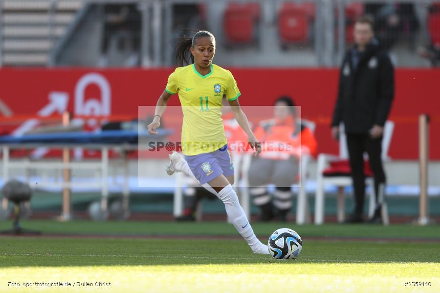 Adriana Silva, Max-Morlock-Stadion, Nürnberg, 12.04.2023, sport, action, Fussball, DFB, FIFA, UEFA, Freundschaftsspiel, BRA, GER, Frauen-Nationalmannschaft, Brasilien, Deutschland - Bild-ID: 2359140
