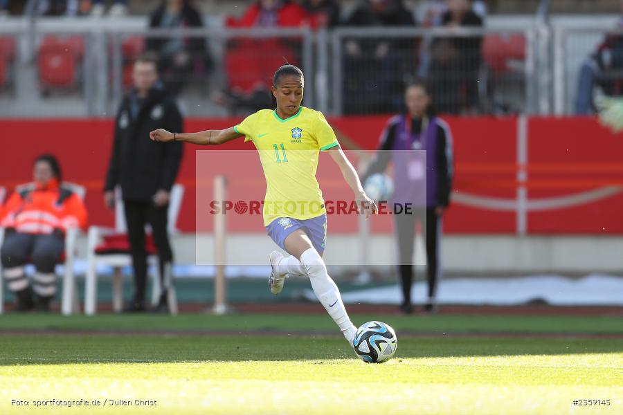 Adriana Silva, Max-Morlock-Stadion, Nürnberg, 12.04.2023, sport, action, Fussball, DFB, FIFA, UEFA, Freundschaftsspiel, BRA, GER, Frauen-Nationalmannschaft, Brasilien, Deutschland - Bild-ID: 2359143