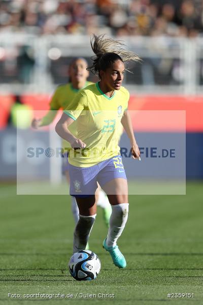 Gabi Nunes, Max-Morlock-Stadion, Nürnberg, 12.04.2023, sport, action, Fussball, DFB, FIFA, UEFA, Freundschaftsspiel, BRA, GER, Frauen-Nationalmannschaft, Brasilien, Deutschland - Bild-ID: 2359151