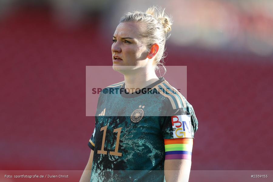 Alexandra Popp, Max-Morlock-Stadion, Nürnberg, 12.04.2023, sport, action, Fussball, DFB, FIFA, UEFA, Freundschaftsspiel, BRA, GER, Frauen-Nationalmannschaft, Brasilien, Deutschland - Bild-ID: 2359153