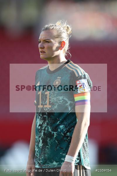 Alexandra Popp, Max-Morlock-Stadion, Nürnberg, 12.04.2023, sport, action, Fussball, DFB, FIFA, UEFA, Freundschaftsspiel, BRA, GER, Frauen-Nationalmannschaft, Brasilien, Deutschland - Bild-ID: 2359154