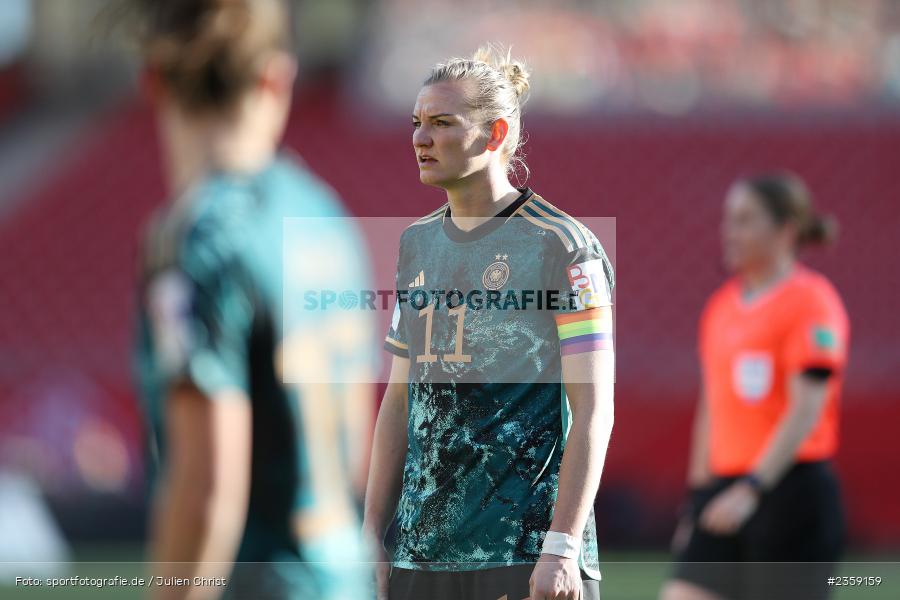 Alexandra Popp, Max-Morlock-Stadion, Nürnberg, 12.04.2023, sport, action, Fussball, DFB, FIFA, UEFA, Freundschaftsspiel, BRA, GER, Frauen-Nationalmannschaft, Brasilien, Deutschland - Bild-ID: 2359159