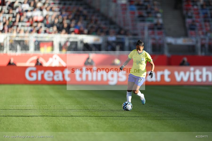 Ary Borges, Max-Morlock-Stadion, Nürnberg, 12.04.2023, sport, action, Fussball, DFB, FIFA, UEFA, Freundschaftsspiel, BRA, GER, Frauen-Nationalmannschaft, Brasilien, Deutschland - Bild-ID: 2359171