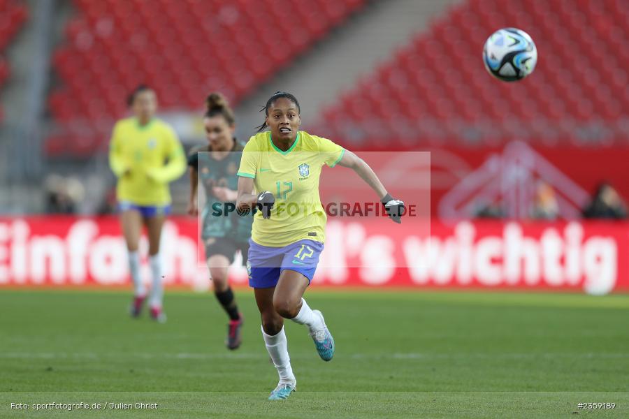 Ary Borges, Max-Morlock-Stadion, Nürnberg, 12.04.2023, sport, action, Fussball, DFB, FIFA, UEFA, Freundschaftsspiel, BRA, GER, Frauen-Nationalmannschaft, Brasilien, Deutschland - Bild-ID: 2359189 Ary Borges, Max-Morlock-Stadion, Nürnberg, 12.04.2023, sport, action, Fussball, DFB, FIFA, UEFA, Freundschaftsspiel, BRA, GER, Frauen-Nationalmannschaft, Brasilien, Deutschland - Bild-ID: 2359189