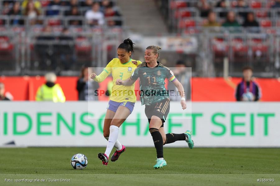 Alexandra Popp, Max-Morlock-Stadion, Nürnberg, 12.04.2023, sport, action, Fussball, DFB, FIFA, UEFA, Freundschaftsspiel, BRA, GER, Frauen-Nationalmannschaft, Brasilien, Deutschland - Bild-ID: 2359190 Alexandra Popp, Max-Morlock-Stadion, Nürnberg, 12.04.2023, sport, action, Fussball, DFB, FIFA, UEFA, Freundschaftsspiel, BRA, GER, Frauen-Nationalmannschaft, Brasilien, Deutschland - Bild-ID: 2359190