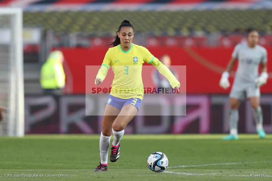 Kathellen Feitoza, Max-Morlock-Stadion, Nürnberg, 12.04.2023, sport, action, Fussball, DFB, FIFA, UEFA, Freundschaftsspiel, BRA, GER, Frauen-Nationalmannschaft, Brasilien, Deutschland - Bild-ID: 2359193 Kathellen Feitoza, Max-Morlock-Stadion, Nürnberg, 12.04.2023, sport, action, Fussball, DFB, FIFA, UEFA, Freundschaftsspiel, BRA, GER, Frauen-Nationalmannschaft, Brasilien, Deutschland - Bild-ID: 2359193