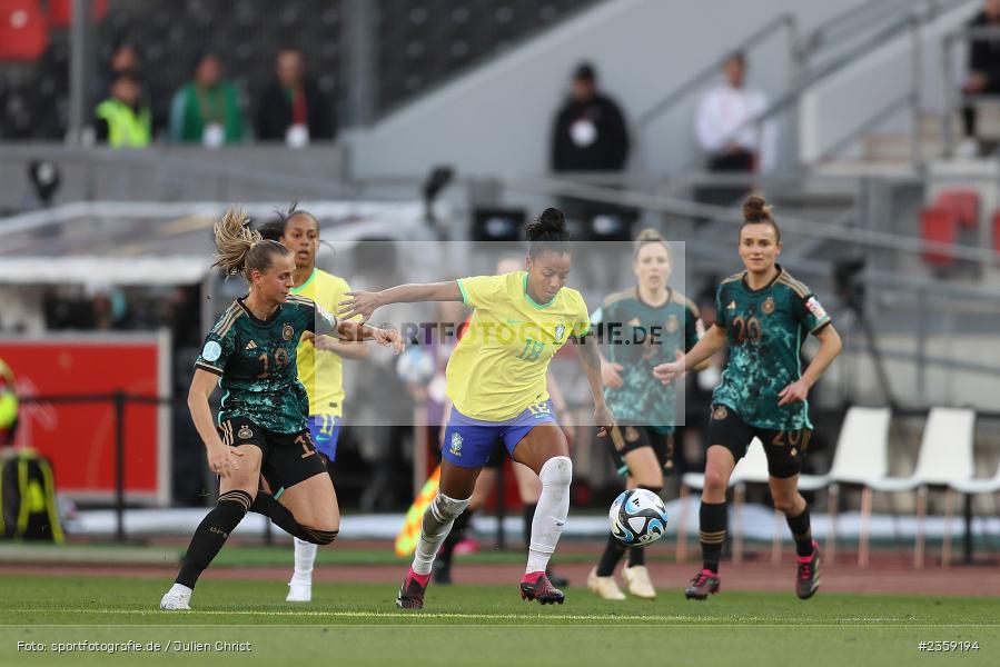 Geyse Da Silva Ferreira, Max-Morlock-Stadion, Nürnberg, 12.04.2023, sport, action, Fussball, DFB, FIFA, UEFA, Freundschaftsspiel, BRA, GER, Frauen-Nationalmannschaft, Brasilien, Deutschland - Bild-ID: 2359194 Geyse Da Silva Ferreira, Max-Morlock-Stadion, Nürnberg, 12.04.2023, sport, action, Fussball, DFB, FIFA, UEFA, Freundschaftsspiel, BRA, GER, Frauen-Nationalmannschaft, Brasilien, Deutschland - Bild-ID: 2359194