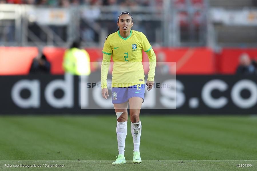 Antonia Silva, Max-Morlock-Stadion, Nürnberg, 12.04.2023, sport, action, Fussball, DFB, FIFA, UEFA, Freundschaftsspiel, BRA, GER, Frauen-Nationalmannschaft, Brasilien, Deutschland - Bild-ID: 2359199 Antonia Silva, Max-Morlock-Stadion, Nürnberg, 12.04.2023, sport, action, Fussball, DFB, FIFA, UEFA, Freundschaftsspiel, BRA, GER, Frauen-Nationalmannschaft, Brasilien, Deutschland - Bild-ID: 2359199