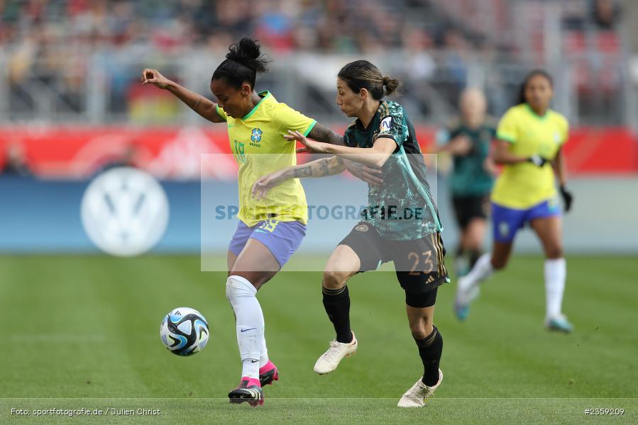 Geyse Da Silva Ferreira, Max-Morlock-Stadion, Nürnberg, 12.04.2023, sport, action, Fussball, DFB, FIFA, UEFA, Freundschaftsspiel, BRA, GER, Frauen-Nationalmannschaft, Brasilien, Deutschland - Bild-ID: 2359209 Geyse Da Silva Ferreira, Max-Morlock-Stadion, Nürnberg, 12.04.2023, sport, action, Fussball, DFB, FIFA, UEFA, Freundschaftsspiel, BRA, GER, Frauen-Nationalmannschaft, Brasilien, Deutschland - Bild-ID: 2359209