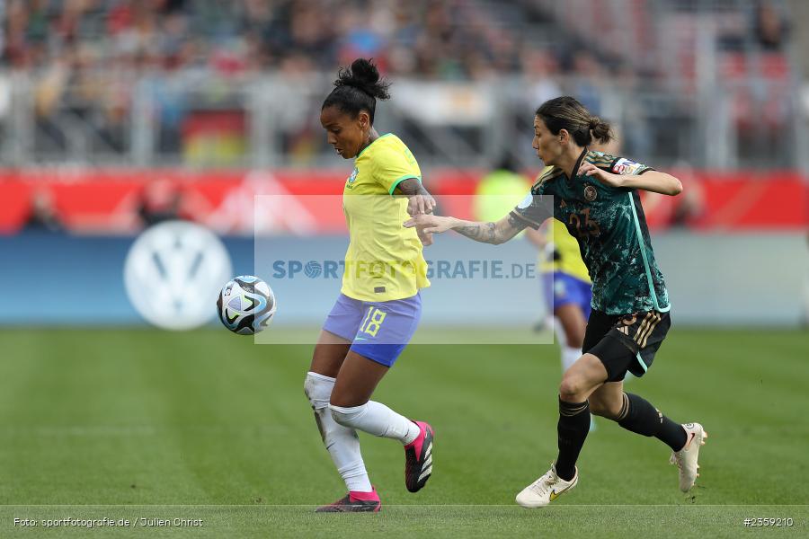 Geyse Da Silva Ferreira, Max-Morlock-Stadion, Nürnberg, 12.04.2023, sport, action, Fussball, DFB, FIFA, UEFA, Freundschaftsspiel, BRA, GER, Frauen-Nationalmannschaft, Brasilien, Deutschland - Bild-ID: 2359210 Geyse Da Silva Ferreira, Max-Morlock-Stadion, Nürnberg, 12.04.2023, sport, action, Fussball, DFB, FIFA, UEFA, Freundschaftsspiel, BRA, GER, Frauen-Nationalmannschaft, Brasilien, Deutschland - Bild-ID: 2359210