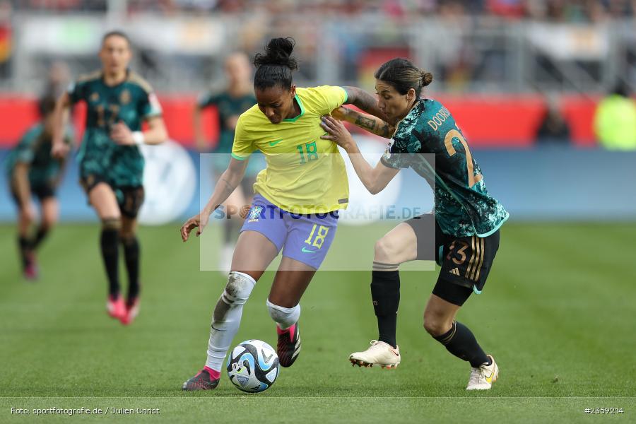 Geyse Da Silva Ferreira, Max-Morlock-Stadion, Nürnberg, 12.04.2023, sport, action, Fussball, DFB, FIFA, UEFA, Freundschaftsspiel, BRA, GER, Frauen-Nationalmannschaft, Brasilien, Deutschland - Bild-ID: 2359214 Geyse Da Silva Ferreira, Max-Morlock-Stadion, Nürnberg, 12.04.2023, sport, action, Fussball, DFB, FIFA, UEFA, Freundschaftsspiel, BRA, GER, Frauen-Nationalmannschaft, Brasilien, Deutschland - Bild-ID: 2359214