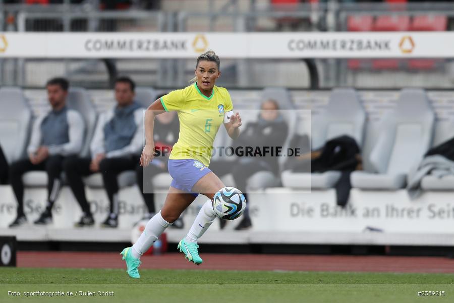 Tamires Britto, Max-Morlock-Stadion, Nürnberg, 12.04.2023, sport, action, Fussball, DFB, FIFA, UEFA, Freundschaftsspiel, BRA, GER, Frauen-Nationalmannschaft, Brasilien, Deutschland - Bild-ID: 2359215 Tamires Britto, Max-Morlock-Stadion, Nürnberg, 12.04.2023, sport, action, Fussball, DFB, FIFA, UEFA, Freundschaftsspiel, BRA, GER, Frauen-Nationalmannschaft, Brasilien, Deutschland - Bild-ID: 2359215