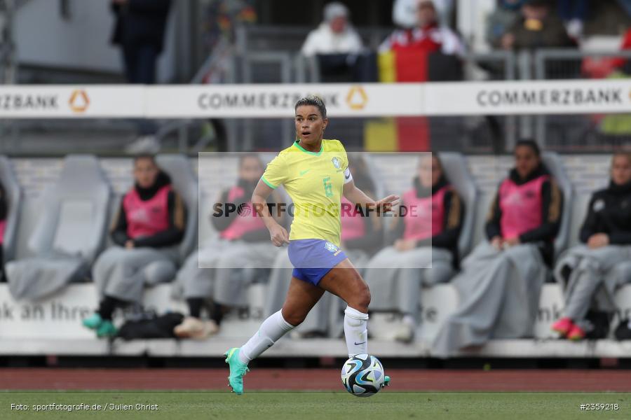 Tamires Britto, Max-Morlock-Stadion, Nürnberg, 12.04.2023, sport, action, Fussball, DFB, FIFA, UEFA, Freundschaftsspiel, BRA, GER, Frauen-Nationalmannschaft, Brasilien, Deutschland - Bild-ID: 2359218
