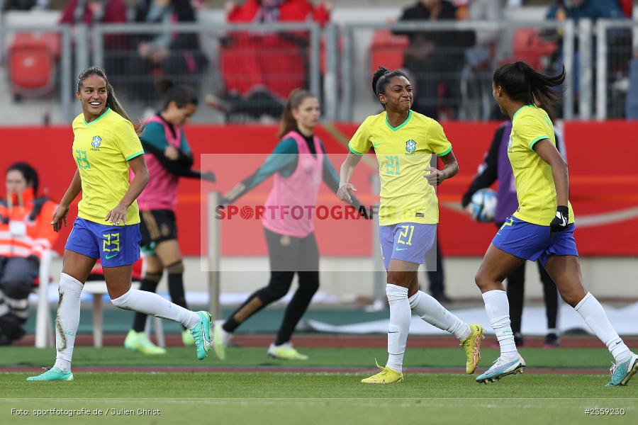 Gabi Nunes, Max-Morlock-Stadion, Nürnberg, 12.04.2023, sport, action, Fussball, DFB, FIFA, UEFA, Freundschaftsspiel, BRA, GER, Frauen-Nationalmannschaft, Brasilien, Deutschland - Bild-ID: 2359230