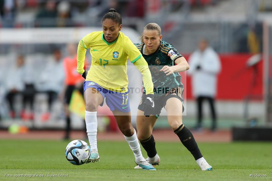 Ary Borges, Max-Morlock-Stadion, Nürnberg, 12.04.2023, sport, action, Fussball, DFB, FIFA, UEFA, Freundschaftsspiel, BRA, GER, Frauen-Nationalmannschaft, Brasilien, Deutschland - Bild-ID: 2359266