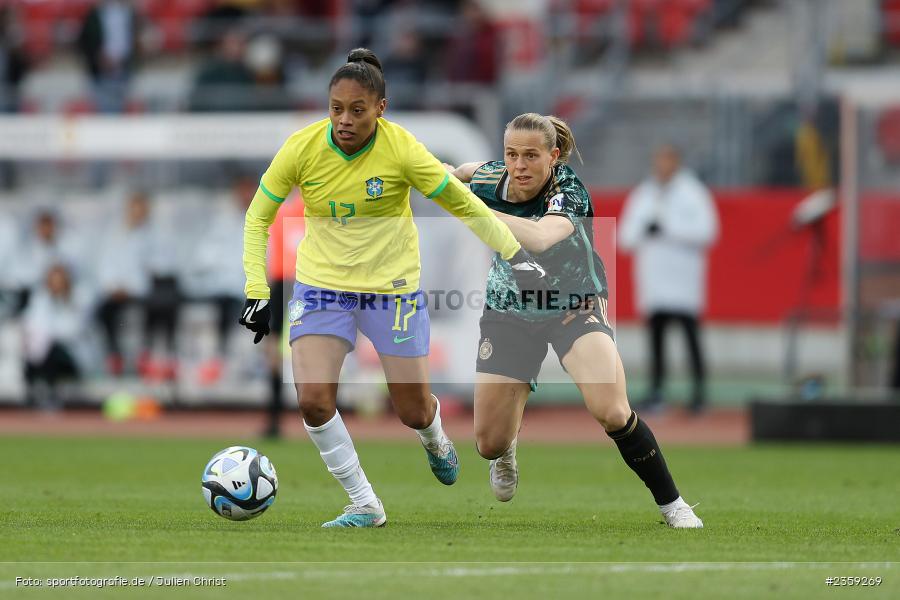 Ary Borges, Max-Morlock-Stadion, Nürnberg, 12.04.2023, sport, action, Fussball, DFB, FIFA, UEFA, Freundschaftsspiel, BRA, GER, Frauen-Nationalmannschaft, Brasilien, Deutschland - Bild-ID: 2359269