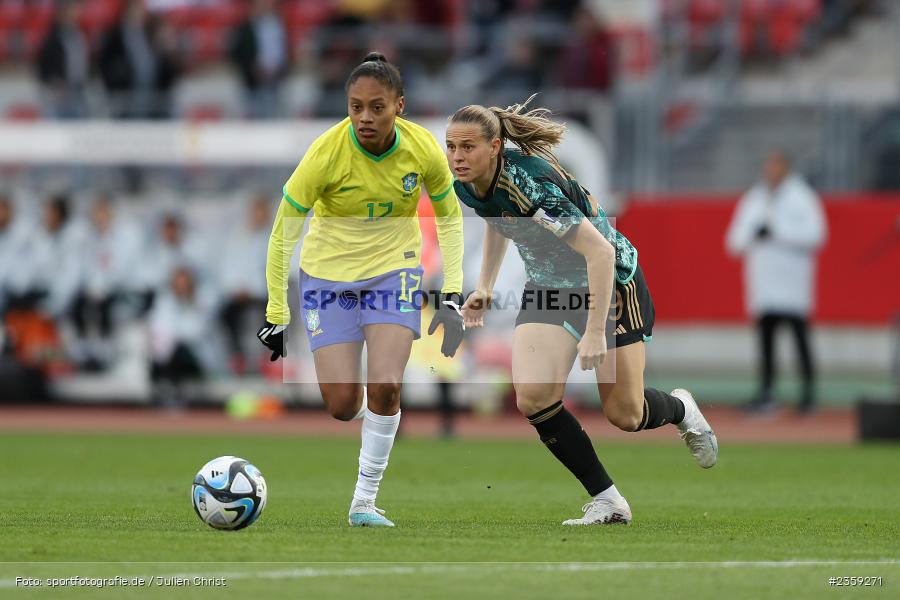 Ary Borges, Max-Morlock-Stadion, Nürnberg, 12.04.2023, sport, action, Fussball, DFB, FIFA, UEFA, Freundschaftsspiel, BRA, GER, Frauen-Nationalmannschaft, Brasilien, Deutschland - Bild-ID: 2359271
