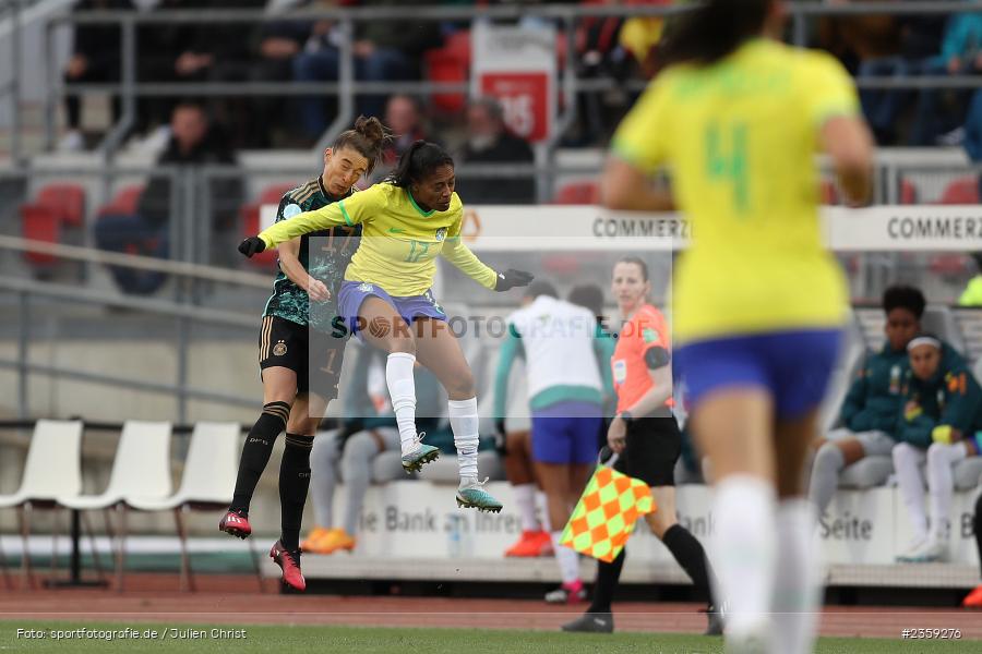 Ary Borges, Max-Morlock-Stadion, Nürnberg, 12.04.2023, sport, action, Fussball, DFB, FIFA, UEFA, Freundschaftsspiel, BRA, GER, Frauen-Nationalmannschaft, Brasilien, Deutschland - Bild-ID: 2359276