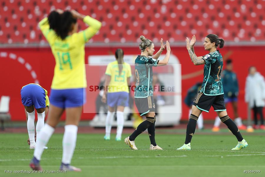 Dzsenifer Marozsán, Max-Morlock-Stadion, Nürnberg, 12.04.2023, sport, action, Fussball, DFB, FIFA, UEFA, Freundschaftsspiel, BRA, GER, Frauen-Nationalmannschaft, Brasilien, Deutschland - Bild-ID: 2359299 Dzsenifer Marozsán, Max-Morlock-Stadion, Nürnberg, 12.04.2023, sport, action, Fussball, DFB, FIFA, UEFA, Freundschaftsspiel, BRA, GER, Frauen-Nationalmannschaft, Brasilien, Deutschland - Bild-ID: 2359299