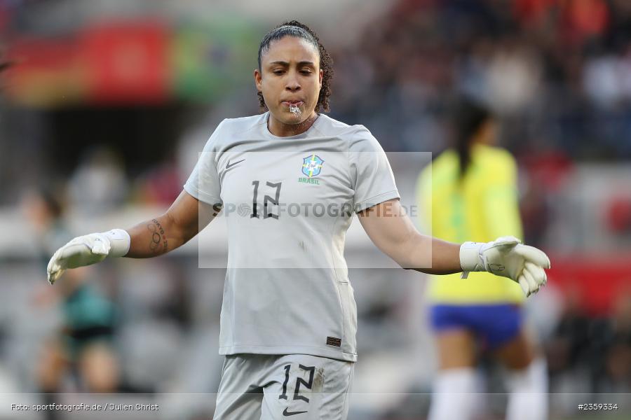 Leticia Silva, Max-Morlock-Stadion, Nürnberg, 12.04.2023, sport, action, Fussball, DFB, FIFA, UEFA, Freundschaftsspiel, BRA, GER, Frauen-Nationalmannschaft, Brasilien, Deutschland - Bild-ID: 2359334