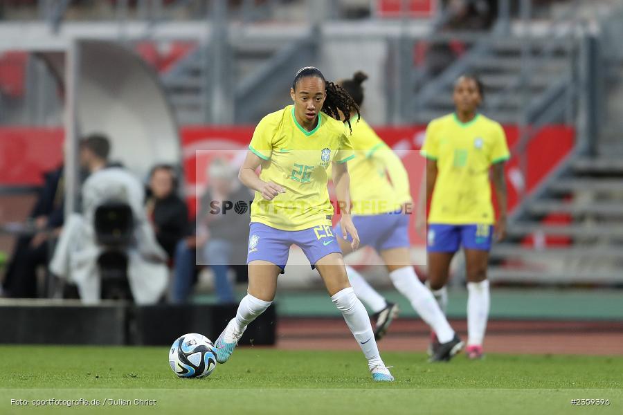Aline Amaro, Max-Morlock-Stadion, Nürnberg, 12.04.2023, sport, action, Fussball, DFB, FIFA, UEFA, Freundschaftsspiel, BRA, GER, Frauen-Nationalmannschaft, Brasilien, Deutschland - Bild-ID: 2359396 Aline Amaro, Max-Morlock-Stadion, Nürnberg, 12.04.2023, sport, action, Fussball, DFB, FIFA, UEFA, Freundschaftsspiel, BRA, GER, Frauen-Nationalmannschaft, Brasilien, Deutschland - Bild-ID: 2359396