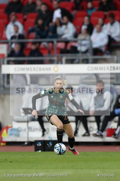 Jule Brand, Max-Morlock-Stadion, Nürnberg, 12.04.2023, sport, action, Fussball, DFB, FIFA, UEFA, Freundschaftsspiel, BRA, GER, Frauen-Nationalmannschaft, Brasilien, Deutschland - Bild-ID: 2359398 Jule Brand, Max-Morlock-Stadion, Nürnberg, 12.04.2023, sport, action, Fussball, DFB, FIFA, UEFA, Freundschaftsspiel, BRA, GER, Frauen-Nationalmannschaft, Brasilien, Deutschland - Bild-ID: 2359398