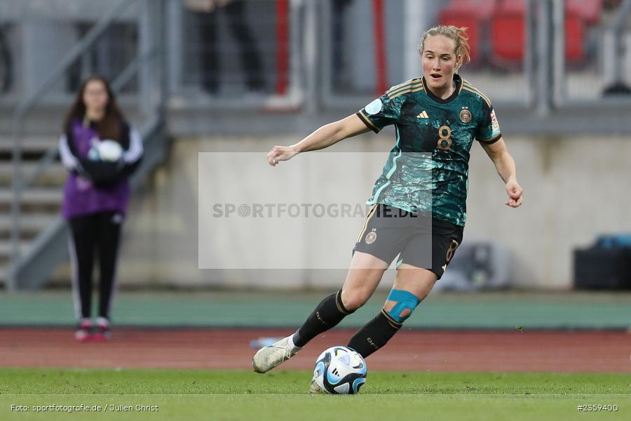 Sydney Lohmann, Max-Morlock-Stadion, Nürnberg, 12.04.2023, sport, action, Fussball, DFB, FIFA, UEFA, Freundschaftsspiel, BRA, GER, Frauen-Nationalmannschaft, Brasilien, Deutschland - Bild-ID: 2359400 Sydney Lohmann, Max-Morlock-Stadion, Nürnberg, 12.04.2023, sport, action, Fussball, DFB, FIFA, UEFA, Freundschaftsspiel, BRA, GER, Frauen-Nationalmannschaft, Brasilien, Deutschland - Bild-ID: 2359400