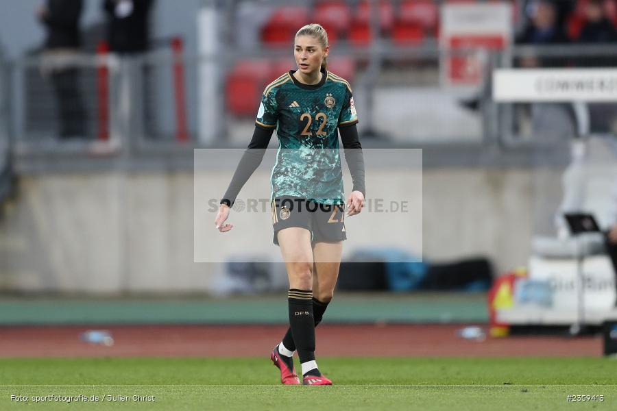 Jule Brand, Max-Morlock-Stadion, Nürnberg, 12.04.2023, sport, action, Fussball, DFB, FIFA, UEFA, Freundschaftsspiel, BRA, GER, Frauen-Nationalmannschaft, Brasilien, Deutschland - Bild-ID: 2359413 Jule Brand, Max-Morlock-Stadion, Nürnberg, 12.04.2023, sport, action, Fussball, DFB, FIFA, UEFA, Freundschaftsspiel, BRA, GER, Frauen-Nationalmannschaft, Brasilien, Deutschland - Bild-ID: 2359413
