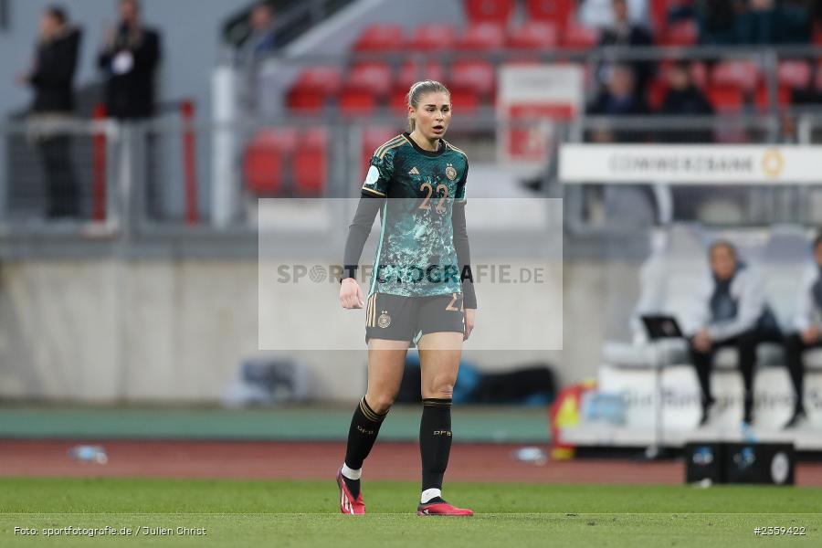 Jule Brand, Max-Morlock-Stadion, Nürnberg, 12.04.2023, sport, action, Fussball, DFB, FIFA, UEFA, Freundschaftsspiel, BRA, GER, Frauen-Nationalmannschaft, Brasilien, Deutschland - Bild-ID: 2359422 Jule Brand, Max-Morlock-Stadion, Nürnberg, 12.04.2023, sport, action, Fussball, DFB, FIFA, UEFA, Freundschaftsspiel, BRA, GER, Frauen-Nationalmannschaft, Brasilien, Deutschland - Bild-ID: 2359422