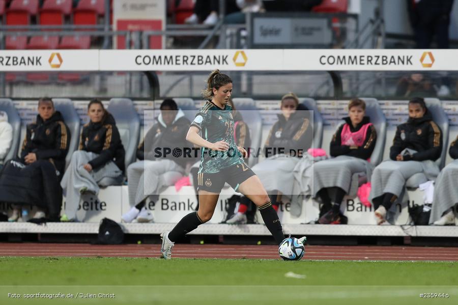 Chantal Hagel, Max-Morlock-Stadion, Nürnberg, 12.04.2023, sport, action, Fussball, DFB, FIFA, UEFA, Freundschaftsspiel, BRA, GER, Frauen-Nationalmannschaft, Brasilien, Deutschland - Bild-ID: 2359446 Chantal Hagel, Max-Morlock-Stadion, Nürnberg, 12.04.2023, sport, action, Fussball, DFB, FIFA, UEFA, Freundschaftsspiel, BRA, GER, Frauen-Nationalmannschaft, Brasilien, Deutschland - Bild-ID: 2359446