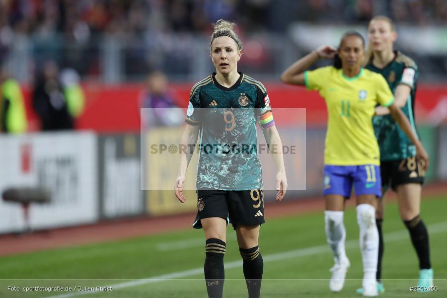 Svenja Huth, Max-Morlock-Stadion, Nürnberg, 12.04.2023, sport, action, Fussball, DFB, FIFA, UEFA, Freundschaftsspiel, BRA, GER, Frauen-Nationalmannschaft, Brasilien, Deutschland - Bild-ID: 2359450 Svenja Huth, Max-Morlock-Stadion, Nürnberg, 12.04.2023, sport, action, Fussball, DFB, FIFA, UEFA, Freundschaftsspiel, BRA, GER, Frauen-Nationalmannschaft, Brasilien, Deutschland - Bild-ID: 2359450