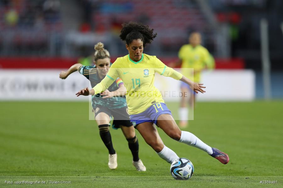 Yasmim Ribeiro, Max-Morlock-Stadion, Nürnberg, 12.04.2023, sport, action, Fussball, DFB, FIFA, UEFA, Freundschaftsspiel, BRA, GER, Frauen-Nationalmannschaft, Brasilien, Deutschland - Bild-ID: 2359451 Yasmim Ribeiro, Max-Morlock-Stadion, Nürnberg, 12.04.2023, sport, action, Fussball, DFB, FIFA, UEFA, Freundschaftsspiel, BRA, GER, Frauen-Nationalmannschaft, Brasilien, Deutschland - Bild-ID: 2359451