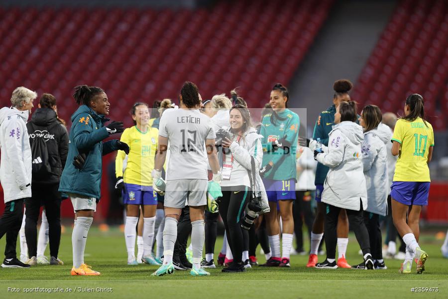 Leticia Silva, Max-Morlock-Stadion, Nürnberg, 12.04.2023, sport, action, Fussball, DFB, FIFA, UEFA, Freundschaftsspiel, BRA, GER, Frauen-Nationalmannschaft, Brasilien, Deutschland - Bild-ID: 2359473