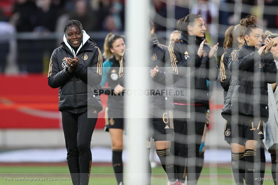 Nicole Anyomi, Max-Morlock-Stadion, Nürnberg, 12.04.2023, sport, action, Fussball, DFB, FIFA, UEFA, Freundschaftsspiel, BRA, GER, Frauen-Nationalmannschaft, Brasilien, Deutschland - Bild-ID: 2359476